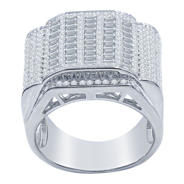 Sterling 925er Silber Micro Pave Ring - CHARISM gold