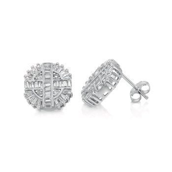 Sterling 925 Silver Earrings - BAG 13mm