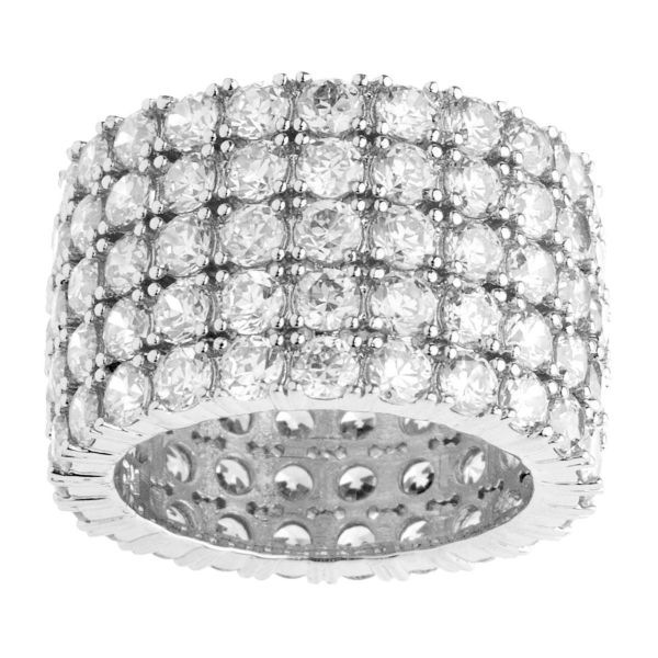 Iced Out Bling Micro Pave Ring - FAT 360 ETERNITY