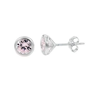 925 Sterling Silber Bling Ohrstecker - STUD 6mm