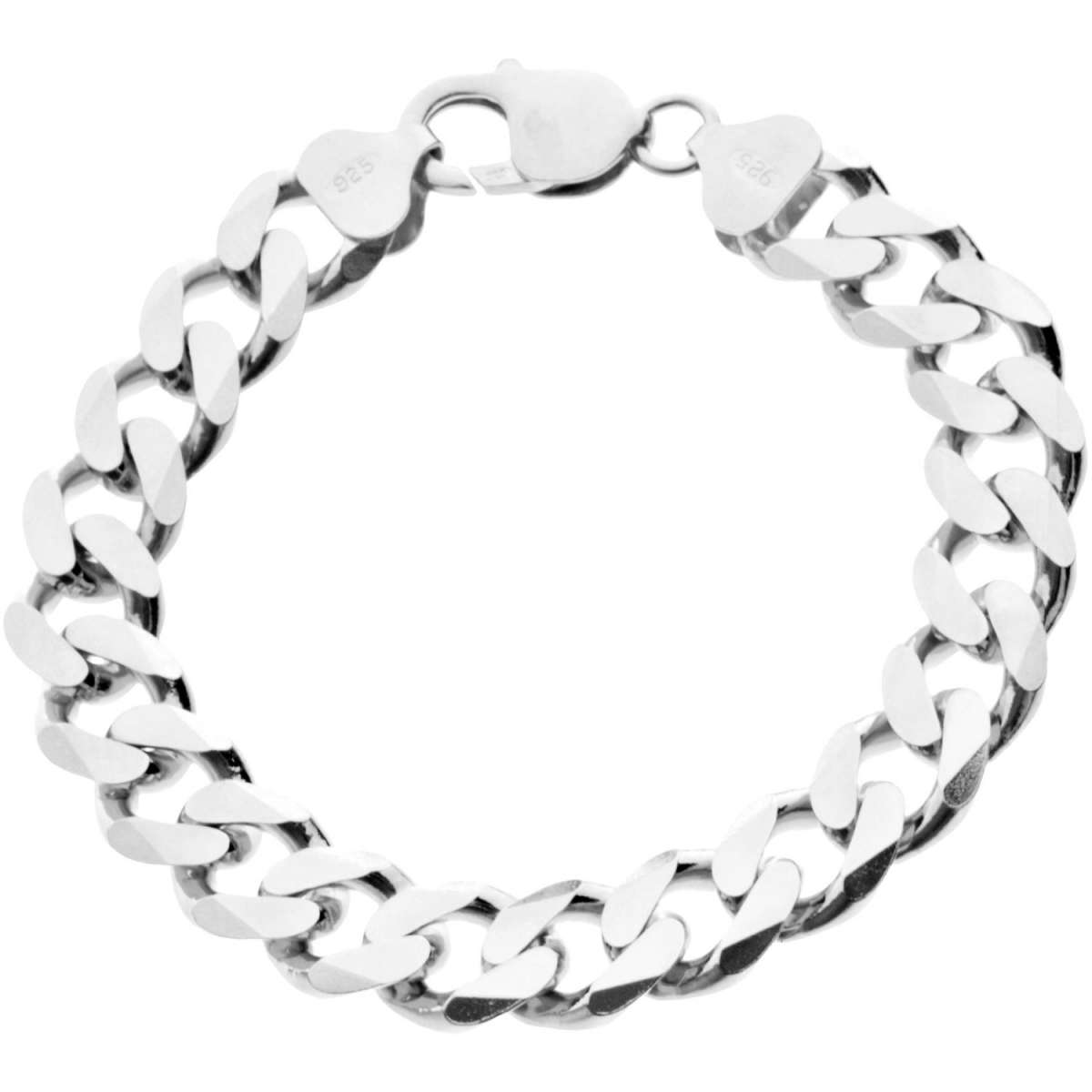 Panzerkette Armband 925/- Silber main image 0